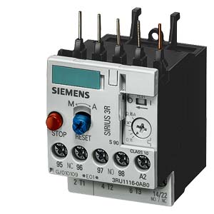 Siemens 3RU Relevador sobrecarga